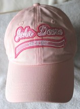 John Deere Women&#39;s Pink Cotton Logo Cap ~Adjustable~ - £9.74 GBP