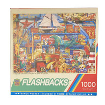 Master Pieces Flashbacks - Antiques &amp; Collectibles - 1000 Piece Jigsaw P... - $11.30