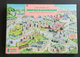 The Story Of Impressionism 1000-Piece Art History Jigsaw Puzzle - $18.99