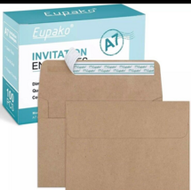 5X7 Envelopes Self Seal 250 Pack, Brown A7 Envelopes, Kraft Paper Envelopes - $411.68 MXN