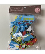 65 Piece Sponge mini Car Sticker - $21.73 CAD