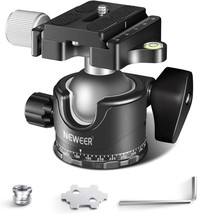 Neewer Low Profile Camera Tripod Ball Head, 36Mm Metal Panorama Ball Head, Gm36. - £34.58 GBP