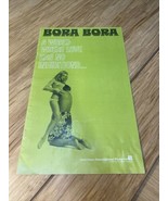 Vintage 1968 Bora Bora Movie Film Cinema Press Kit Haydee Politoff KG - $297.00