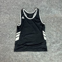 Idaho Vandals Womens  Shirt Small Adidas Black White NCAA Running College Tank - $18.98