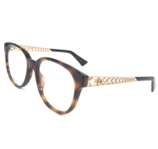 Christian Dior Eyeglasses Frames DioramaO2 DA0 Tortoise Gold Round 53-17-145 - £125.39 GBP
