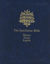 The Interlinear Bible: Hebrew-Greek-English (English, Hebrew and Greek Edition)  - £49.44 GBP