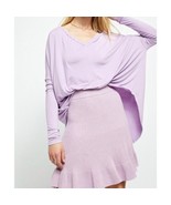 Free People Solid Gold Skirt Orchid Lilac NWT Size Small - €23,57 EUR