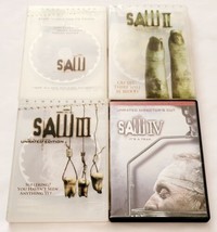 Saw 1-4 DVD Lot (Horror Movies)  - £6.75 GBP