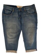 Levis Women&#39;s Cropped Stretch Denim Jeans Size 16 - €15,46 EUR