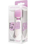 Bodywand 5 Function Mini Wand Waterproof Purple Massager/Vibrator - $376.03 MXN