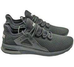 PUMA Mens Enzo Beta Woven Running Shoes,Black,11M - $89.99