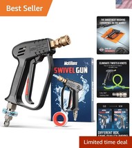 Durable Brass Power Washer Gun with Tangle-Free Swivel – Perfect for Det... - $1,681.19 MXN