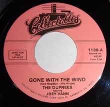 Duprees w/ Joey Vann 45 RPM - Gone With The Wind / Let&#39;s Make Love Again NM E13 - £3.10 GBP