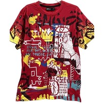 Graffiti Red T-Shirt Contender Drip All Over Print Extra AOP Streetwear ... - £15.00 GBP