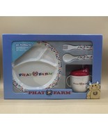 Phat Farm Fashions 4 Piece Gift Melamine Dish Set Boxed - £15.56 GBP
