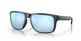 Oakley Holbrook Xl Polarized Sunglasses OO9417-2559 Matte Black / Prizm Deep H2O - £97.87 GBP