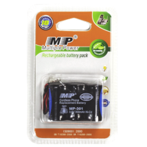 Multiple Power Rechargeable 3.6 Volt MP-301 Blister Pack (1 cell) 300mAh... - $8.29