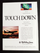 1994 Holiday Inn Hotel Airlines Plane Vintage Football Magazine Cut Prin... - £7.83 GBP