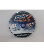 PLAYSTATION 2 SSX EA SPORTS BIG SNOWBOARDING SCRATCHES ON DISC NO MANUAL - $5.36 CAD