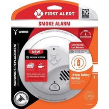 First Alert Interconnect Hard-Wired w/Battery Back-up Ionization Smoke D... - $41.95