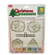 VINTAGE 1994 CHRISTMAS ORNAMENT SUNCATCHERS STAINED GLASS PAINT KIT NEW ... - $19.00 VINTAGE 1994 CHRISTMAS ORNAMENT SUNCATCHERS STAINED GLASS PAINT KIT NEW ... - $19.00