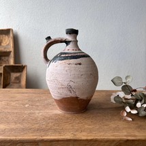 Antique Vase, Hungarian Pottery, Wabi Sabi Vase, Glazed Vessel, Hungaria... - £92.71 GBP