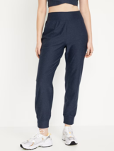 Old Navy Cloud+ 7/8 Joggers Womens S Petite Blue Extra High Rise Go Dry NEW - £21.44 GBP