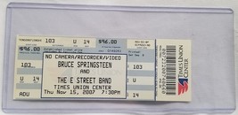 BRUCE SPRINGSTEEN - ORIGINAL 2007 UNUSED WHOLE FULL CONCERT TICKET - $20.95 CAD