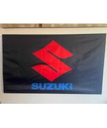 Suzuki Motorcycles Banner  3x5 Ft Sportbike Garage Flag - $20.00