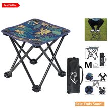 Medium Blue Portable Folding Chair - Perfect Camping Stool for All Activ... - $30.64