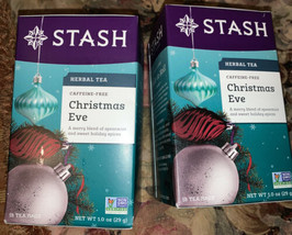(Stash Christmas Eve Herbal Tea Blend (18 Tea Bags Ea) You Get 2 For A Low $ - £14.65 GBP