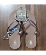 Third Oak Flip Flop Size 10 Sandals Made in USA Recycled Recyclable Copp... - £14.13 GBP