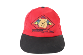 Vintage 90s Disney Winnie the Pooh Spell Out Authentically Pooh Hat Wome... - $32.62