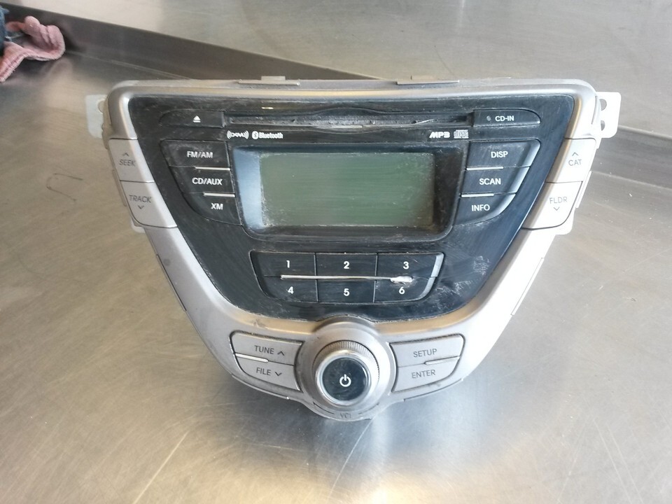 Radio CD MP3 XM Satellite Receiver For 11-13 Hyundai Elantra  1.8 961703... - $218.30