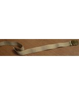 Canvas Belt - Brass Buckle - Tan Color - JUNIOR SIZE - VGC - GREAT CANVA... - $12.20 CAD