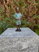 Standing Boy – Bronze Sculpture. 8x5x20cm - 1.2Kg-
show original title

... - $202.85
