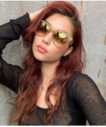 New DITA Women&#39;s Sunglasses Elegant Beige Oversized  Japan S - €197,50 EUR