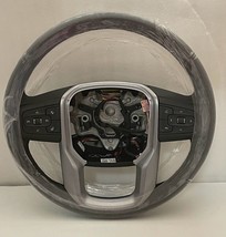 OEM factory original black leather heated aegis steering wheel for some 19+ GMC - $107.99