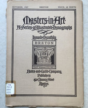 Masters in Art Monograph Breton October 1907 - £6.03 GBP