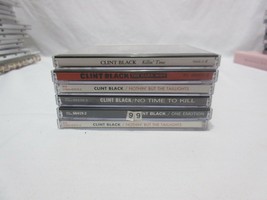 Huge Lot 6 Unique CDS All Clint Black All Adult Owned &amp; Fully Tested BIN Country - £12.17 GBP