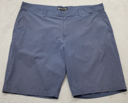 Travis Mathew Golf Performance Shorts Men Size 40 Navy Solid High Rise B... - $31.43