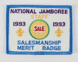 Vintage 1993 National Jamboree Staff Sale Merit Badge Boy Scouts BSA Cam... - £9.15 GBP