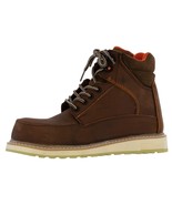 Mens Chedron Work Boots Leather Anti Slip Safety Steel Toe Size 6, 6.5, ... - $88.88 CAD