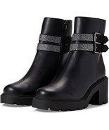 Steve Madden Womens North Boots Zip Side Combat Boots, Size 11 Black - $82.25 CAD
