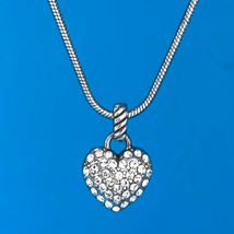 AWH Vintage Brighton Silver Heart Necklace - $59.40