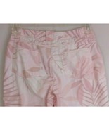 Jamaica Bay Petite Discover Paradise Womens Pink Tropical Floral Capri D... - $26.88 CAD