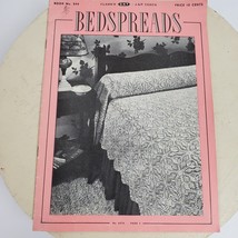 Vintage 1948 Bedspreads Crochet Magazine J&amp;P Coats Clark&#39;s - £10.60 GBP