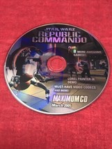Star Wars Republic Commando Maximum CD Magazine 2005 March Video Game Demo DISC - £9.10 GBP