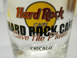 Hard Rock Cafe Save the Planet Chicago Shot Glass Short Man Cave Bar - $17.81