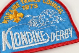 Vintage 1973 Moraine Trails Klondike Derby Boy Scouts America BSA Camp Patch - £9.34 GBP